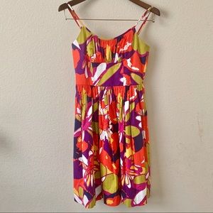 Trina Turk Multi Color Dress Sz-0